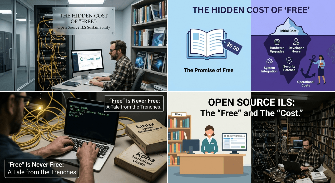 The Hidden Cost of "Free" — Why Open Source ILS Is Beyond the Reach of Most Libraries